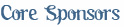 Core Sponsors